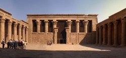 Stone ''Grove'' of palmiform columns